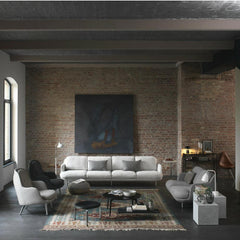 Fritz Hansen Fri Chairs by Jaime Hayon in Loft with Lune Sofas