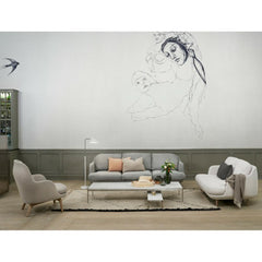 Fritz Hansen Fri Chair in Room with Lune Sofas by Jaime Hayon
