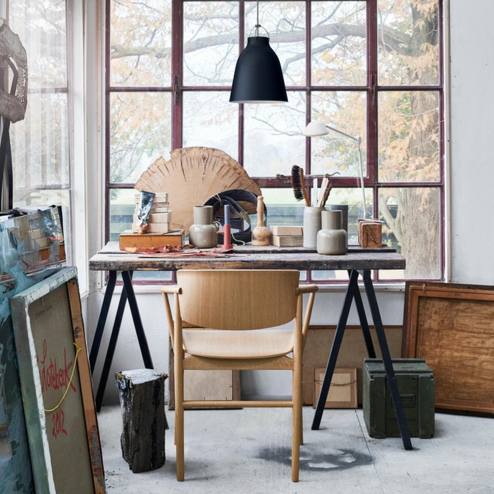 Fritz Hansen Nendo N01 Chair in Home Office Artist's Studio