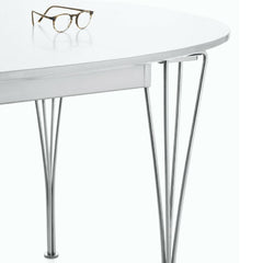 Fritz Hansen Super Elliptical Dining Table Extendable Detail