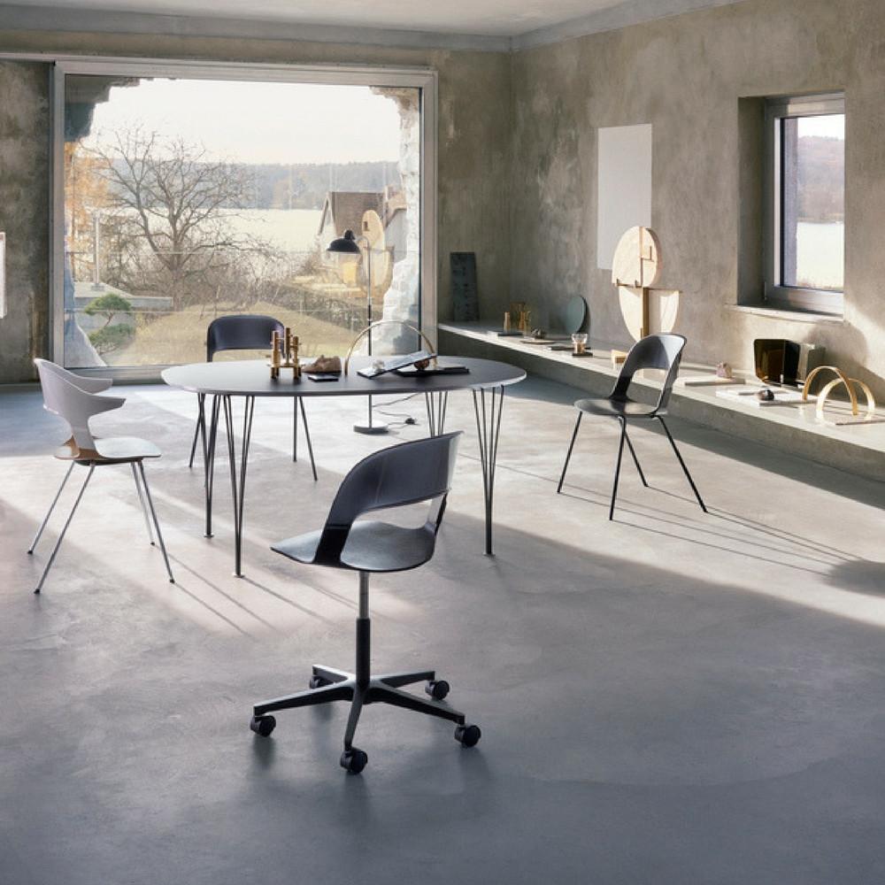 Fritz Hansen Super Ellipse Dining Table - Fixed