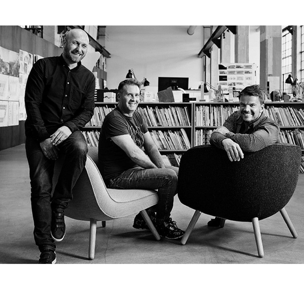 Via 57 Chair Designers Bjarke Ingels, Lars Larsen, and Jens Martin Skibsted of KiBiSi for Fritz Hansen
