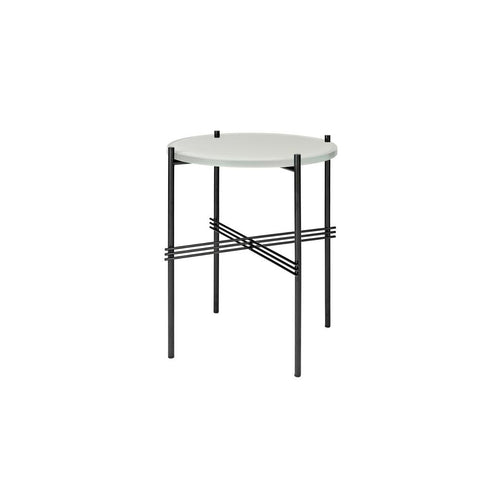 GUBI TS 40 Side Table - Black Base - by GamFratesi