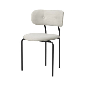 GUBI Coco Dining Chair by OEO Studio in White Bouclé
