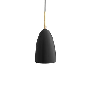 GUBI Gräshoppa pendant, black, glossy