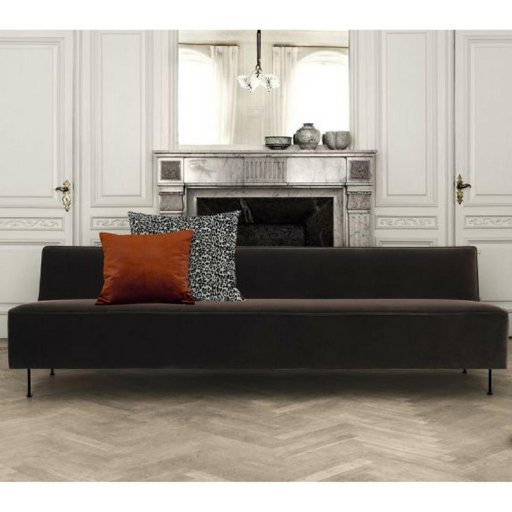 GUBI Modern Line Sofa by Greta Grossman Styled in Room