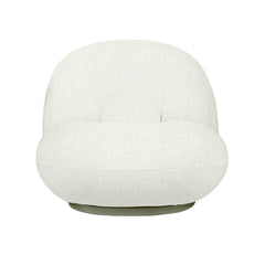 GUBI Pacha Outdoor Lounge Chair with Swivel and Limont Lorkey 40 Fabric by Pierre Paulin