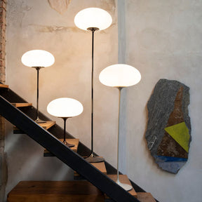 Gubi Stemlite Lamp Collection Lights On by Bill Curry