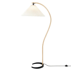 GUBI Timberline Floor Lamp by Mads Caprani Light On