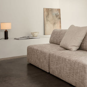 GUBI Wonder Sofa by Space Copenhagen Dedar Eero 007 in living room