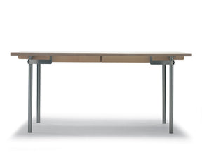 Hans Wegner CH322 Dining Table Side View Carl Hansen & Son