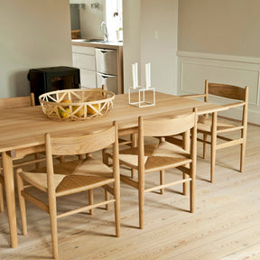 Hans Wegner CH37 Shaker Armchair at Dining Table in Room Carl Hansen & Son