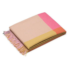 Hella Jongerius Color Block Blanket Pink Beige