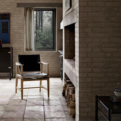 Borge Mogensen Huntsman Chair by Fireplace Carl Hansen & Son
