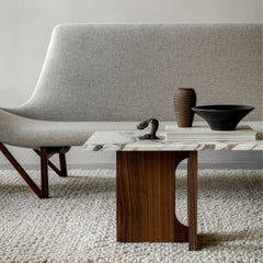 Icons by Menu Pagode Sofa by Tove & Edvard Kindt-Larsen with Androgyne Lounge Table