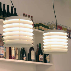 Ilmari Tapiovaara Maija Suspension Lamps in Kitchen by Santa & Cole