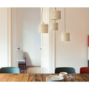 Ilmari Tapiovaara Maija Suspension Lamps over Dining Table by Santa & Colce