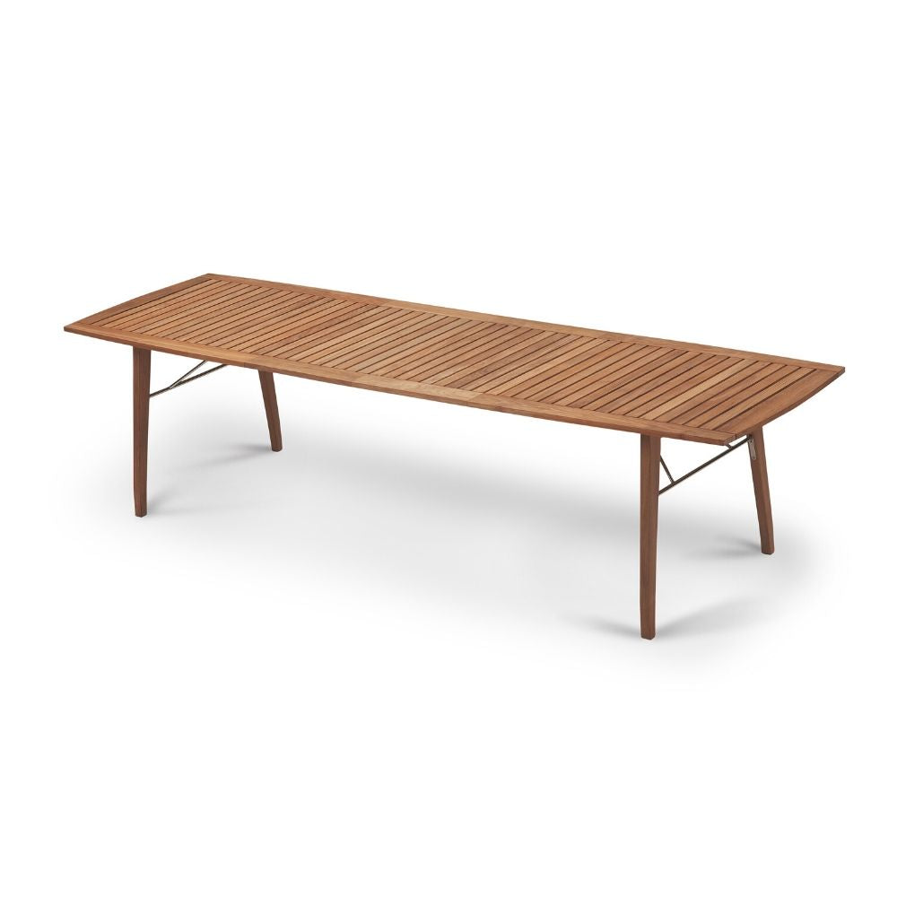 Ballare Dining Table fully extended by Jakob Berg for Skagerak