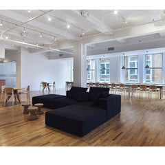 Jasper Morrison Cork Stools and Prouve Chairs in General Assembly Startup Offices Vitra