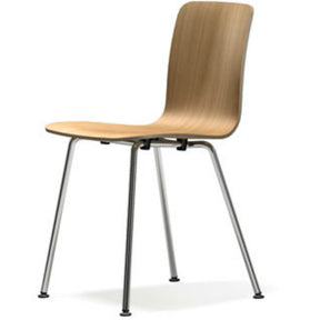 Jasper Morrison Hal Ply Tube Chair Light Oak Seat Vitra