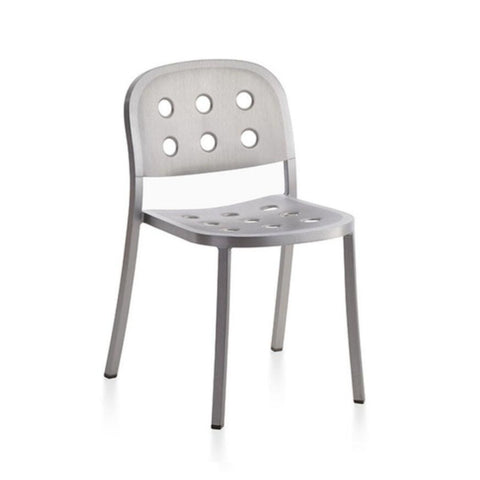 Emeco 1 Inch All Aluminum Chair and Armchair
