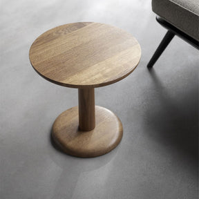 17" Smoked Oak Pon Table by Jasper Morrison for Fredericia