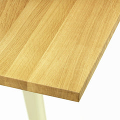 Jean Pouve EM Table Natural Oak Top Closeup Vitra