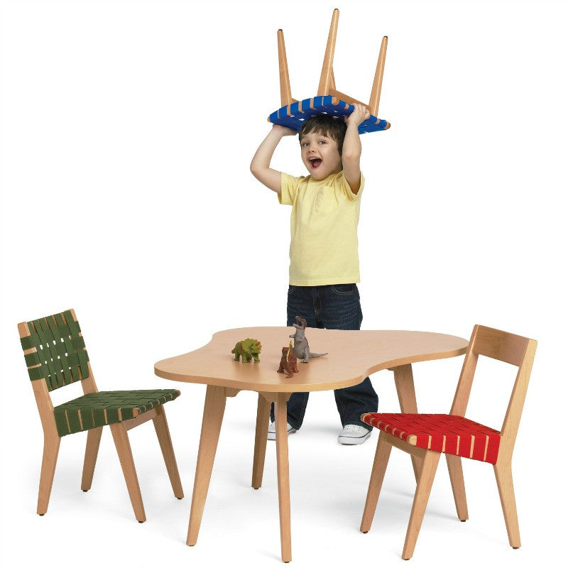 Jens Risom Child's Amoeba Table Playtime in Room Knoll