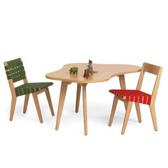 Jens Risom Child's Side Chairs and Table Knoll