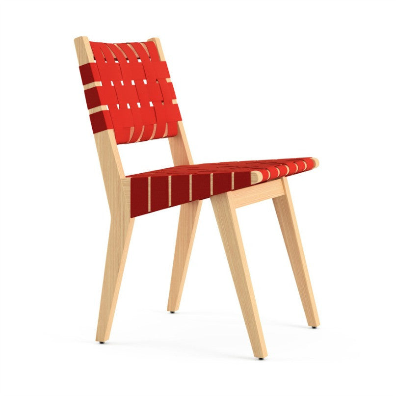 Jens Risom Side Chair Maple Red Profile Knoll