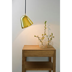 Jjoo Design Tilt Small Brass Pendant Ambience Table NYTA