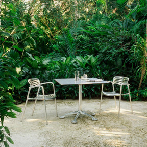 Pensi Toledo Chairs and Table Outdoors Tropical Cafe Knoll