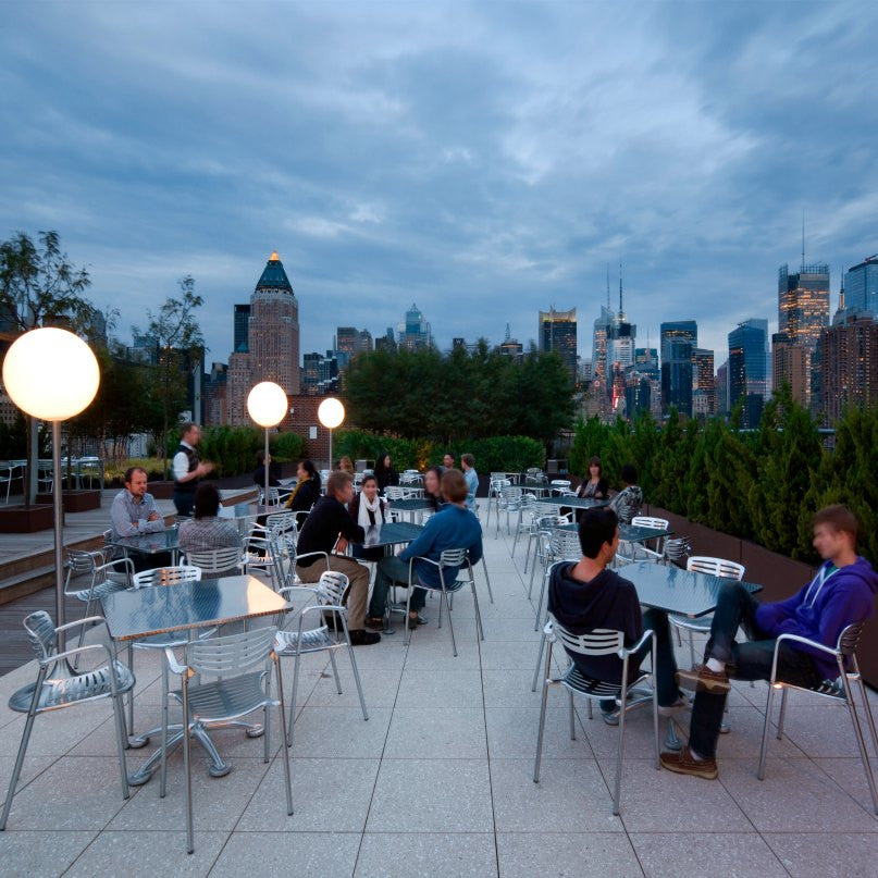 Pensi Toledo Chairs and Table Outdoors NYC Knoll