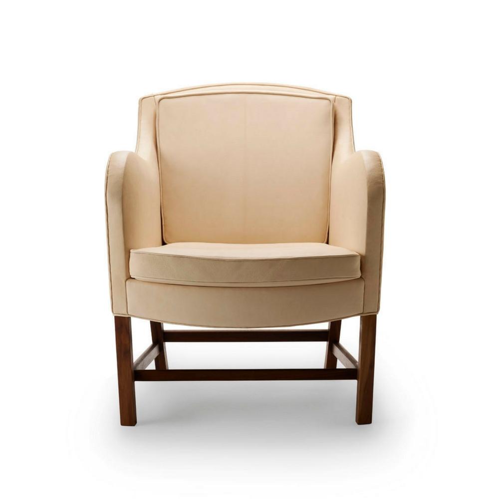 Kaare Klint Mix Chair by Carl Hansen and Son KK43960 Natural Goat Leather