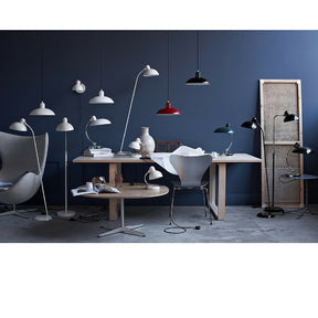 Kaiser Idell Pendants in room with Kaiser Idell Collection