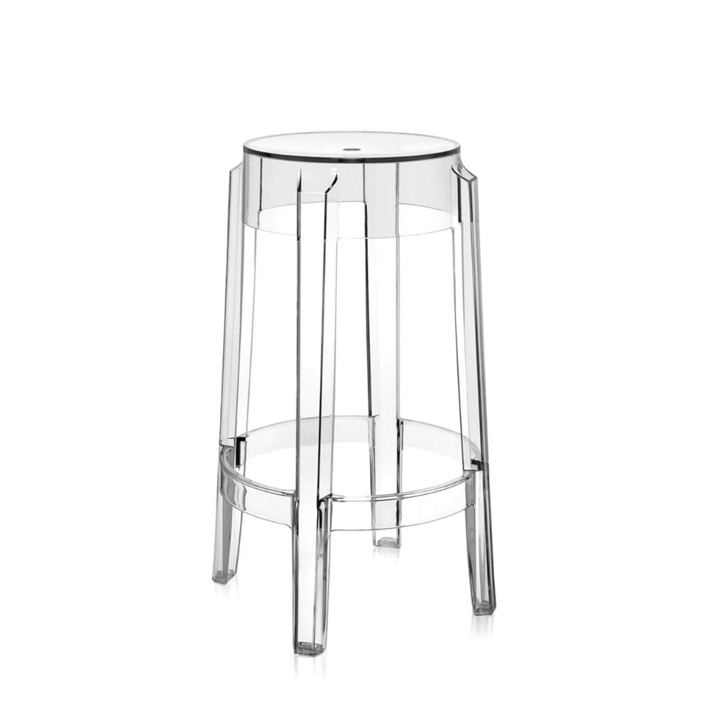 Kartell Charles Ghost Bar and Counters Stool - Sets of 2