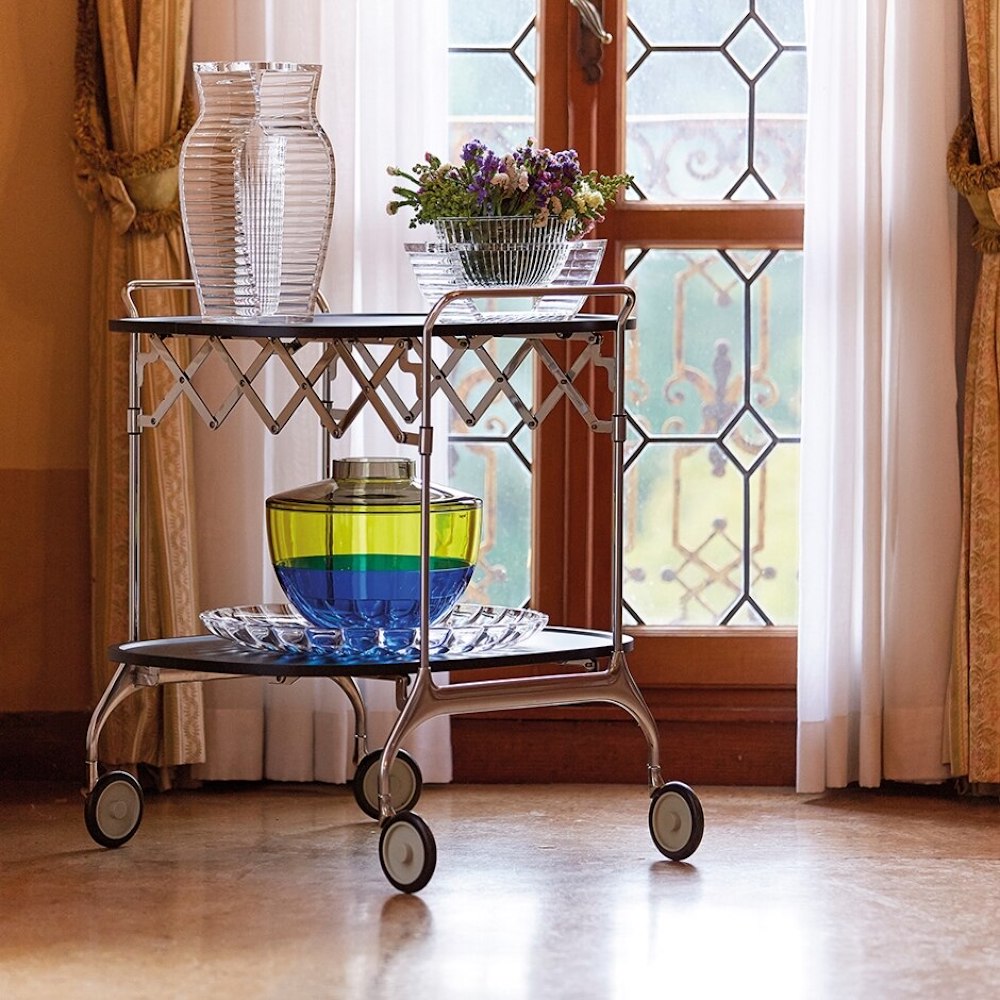Kartell Trolley by Antonio Citterio and Oliver Low in Bellagio