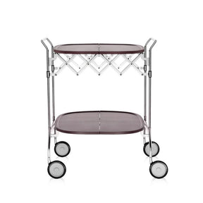 Kartell Gastone Trolley Plum Front