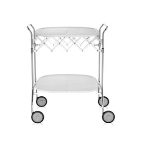 Kartell Gastone Trolley White Front