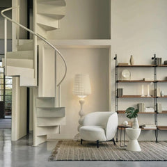 Kartell Lunam Chair in room with staircase