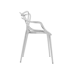 Kartell Masters Chair Chrome Side