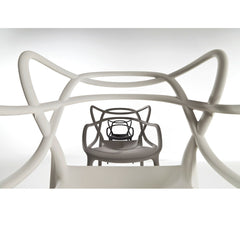 Kartell Masters Chairs by Philippe Starck White Grey Black Field of View