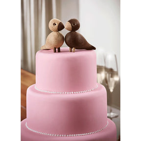 Kay Bojesen Lovebirds on Wedding Cake