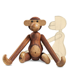 Kay Bojesen Monkey with original line drawing