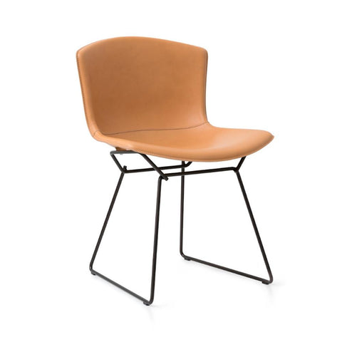 Knoll Bertoia Leather Side Chair