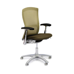 Knoll Life Chair Avocado Back Olive Seat