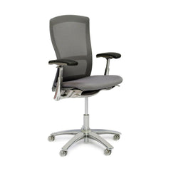 Knoll Life Chair Grey Back Grey Seat