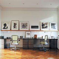 Knoll Life Chairs by Formway Design in Home Office