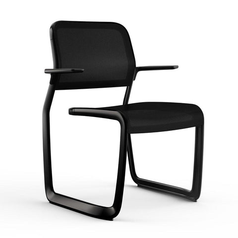 Knoll Newson Aluminum Arm Chair