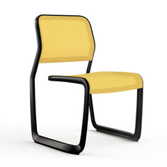Black Frame Yellow Mesh